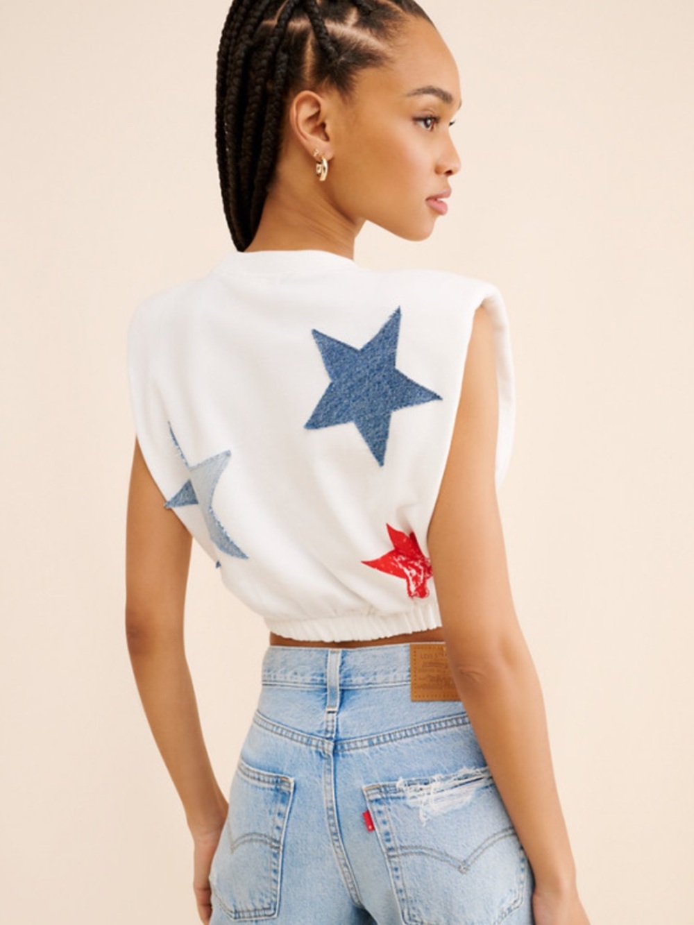 Tricia Fix American Muscle Tee Shirt S - Picture 2 of 11